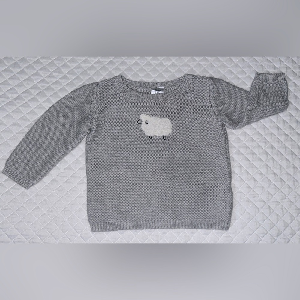 Carter’s “Just One You” Infant Boys Knit Sweater Farm Sheep Design Size 6 months
